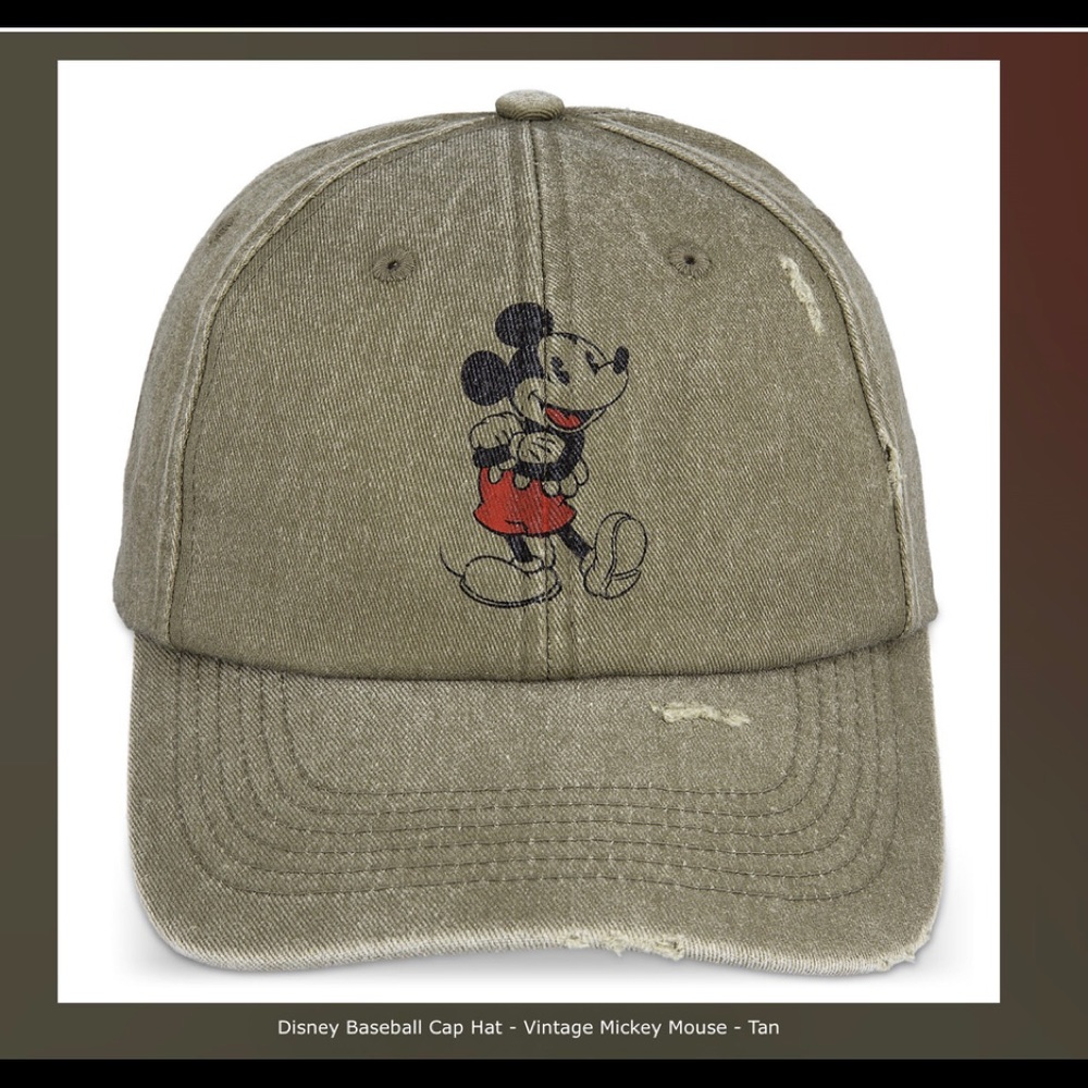 MICKEY MOUSE baseball hat